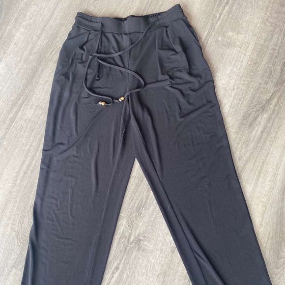 Beautiful by Lawrence Zarion Black Elastic waist dress Pants sz XS - Picture 1 of 4